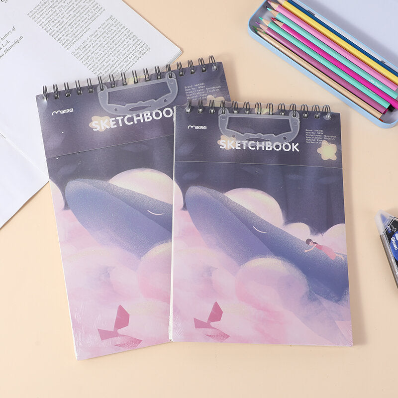 Libro di schizzi del mondo dei sogni per bambini A4