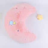 Cuscino a forma di luna - rosa