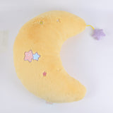 Cuscino a forma di luna, giallo