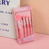 4 colori a forno + set di pennelli per il trucco Love Bag