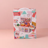 Set di utensili da cucina con funzione acqua - rosa