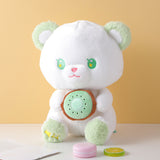Orso di frutta seduto con kiwi peluche 30 cm