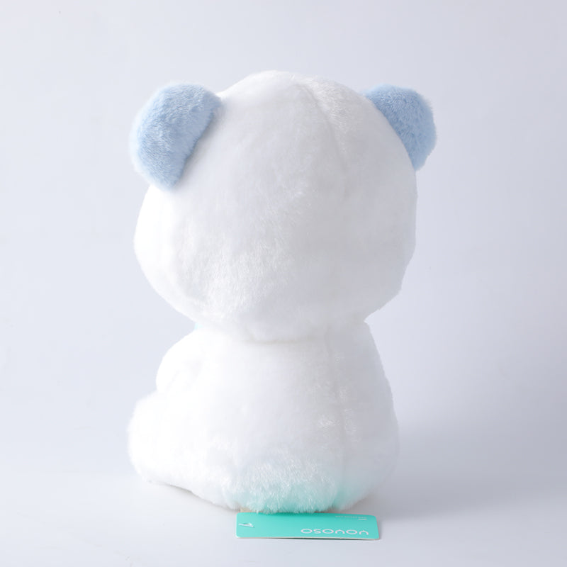 Orso della frutta seduto con latte, bambola di peluche 20 cm