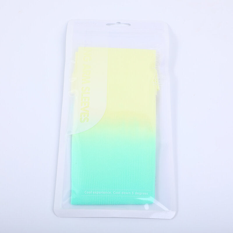 Maniche a braccio in colore sfumato