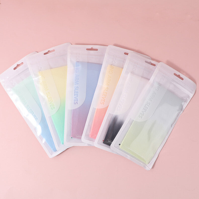 Maniche a braccio in colore sfumato