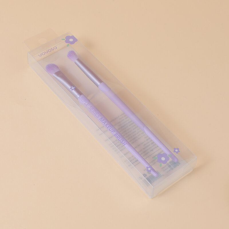 Pennello di ombretto serie viola+pennello di sbavature