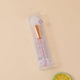 Spazzola di maschera in silicone a forma di lingua