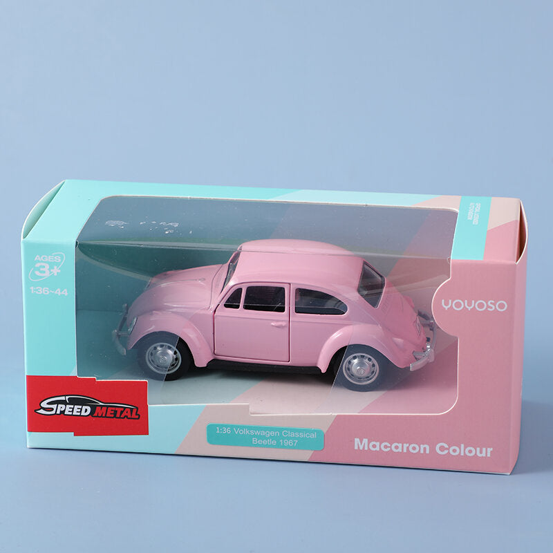 Modello di auto in lega 1:36 VW Maggiolino classico