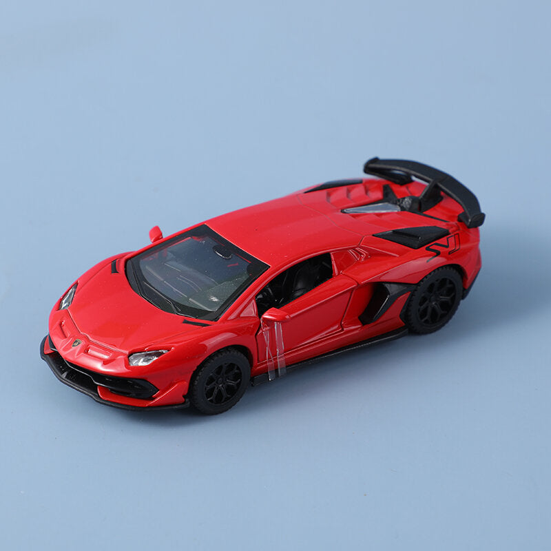 Modello di auto in lega 1:43 Lamborghini Aventador SVJ63