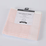 Asciugamano quadrato doppio strato tinto in filo 2 pezzi