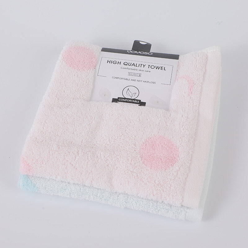 Asciugamano quadrato Jacquard coniglio 2 pezzi