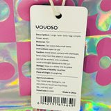 Tote bag grande laser - serie fiore semplice