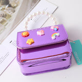Divertente borsa crossbody per bambini - viola