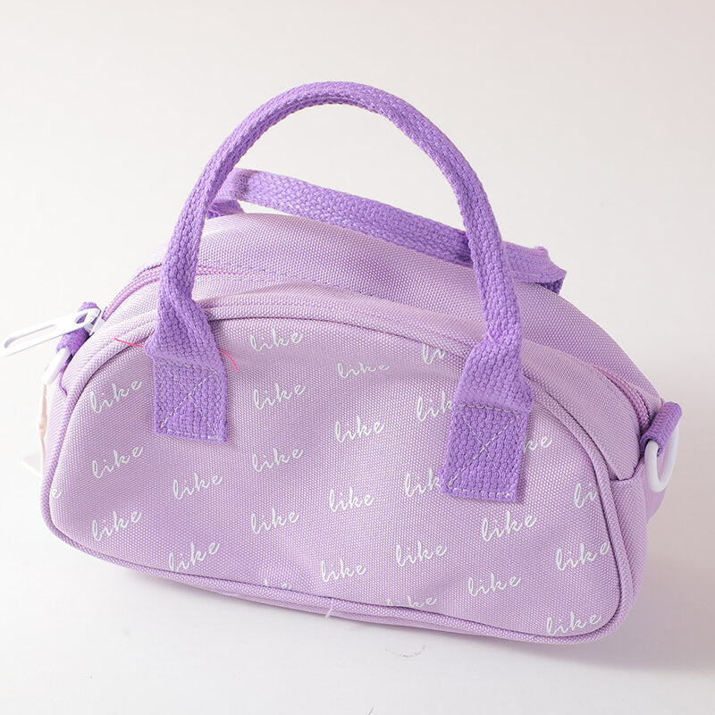 Come la borsa a tracolla portatile - viola