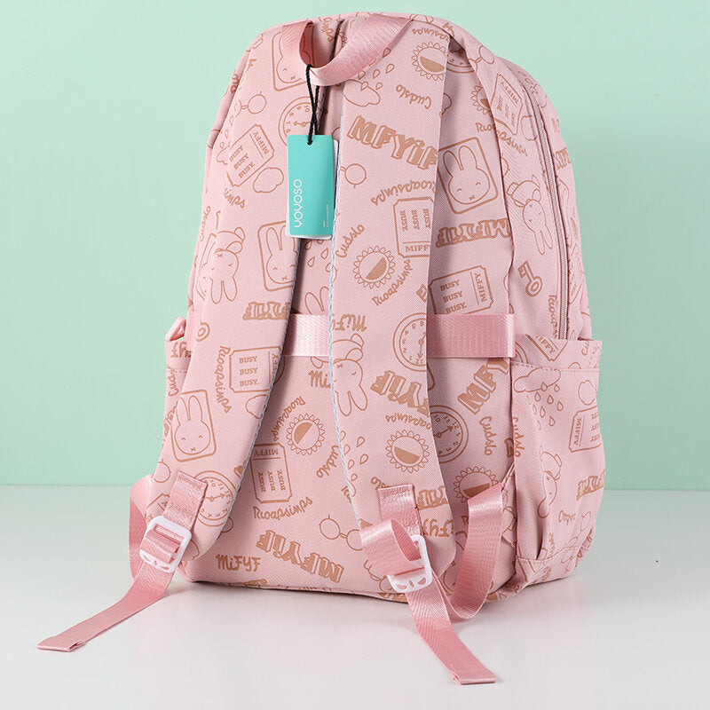 Zaino stampato Smart Mouse - rosa