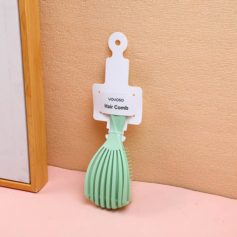 Pettine per capelli grande verde