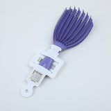 Pettine per capelli grande viola