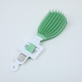Pettine per capelli piccolo verde