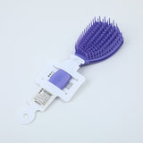 Pettine per capelli piccolo viola
