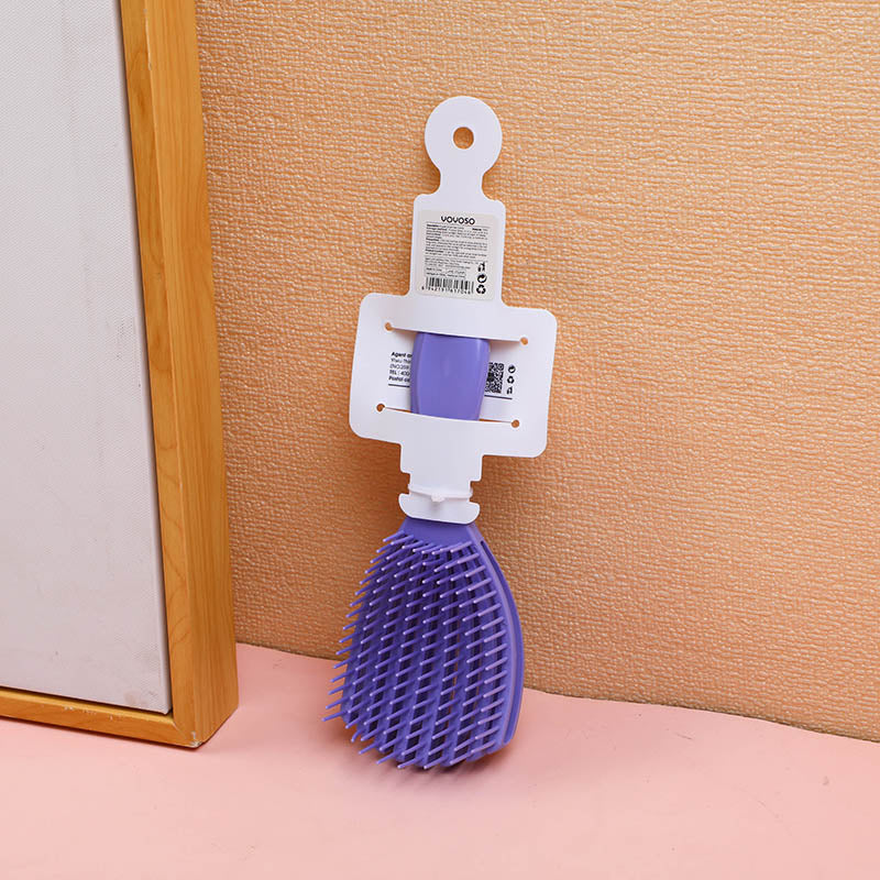 Pettine per capelli piccolo viola