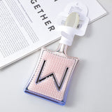 Pettine di massaggi con lettera M galvanica