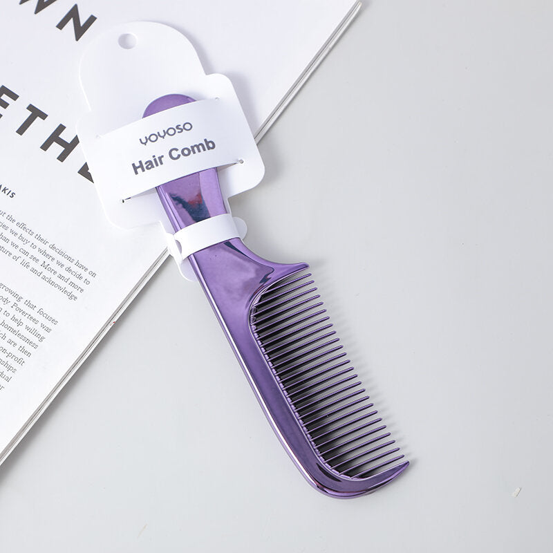 Pettine piatto galvanico viola