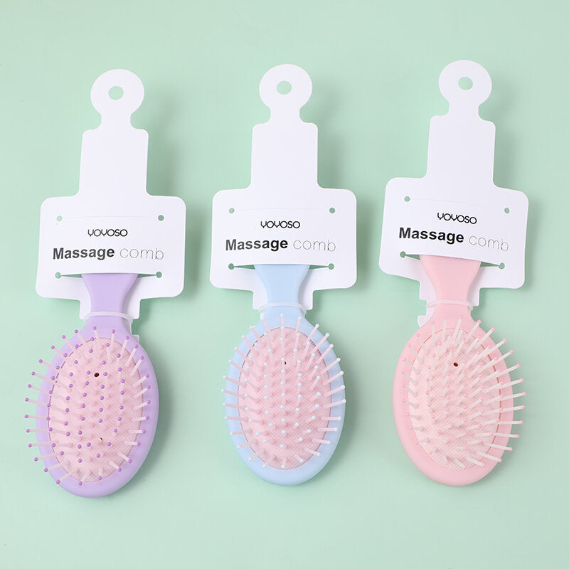 Pettine rotondo di massaggio con airbag