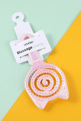 Galvanica a forma di gatto a spazzola secco e umido, rosa