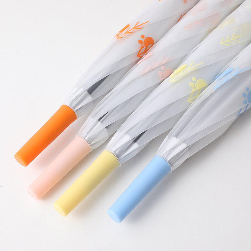 Ombrello a forma di orso con manico dritto