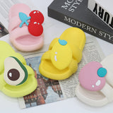 Pantofole rosa per bambini di frutta taglia 34-35