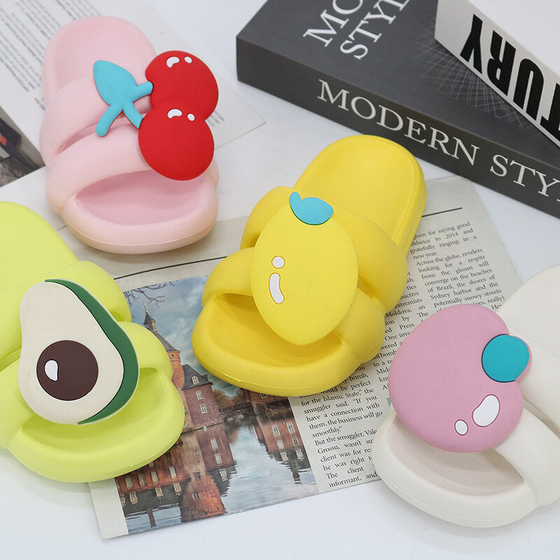 Pantofole rosa per bambini di frutta taglia 34-35