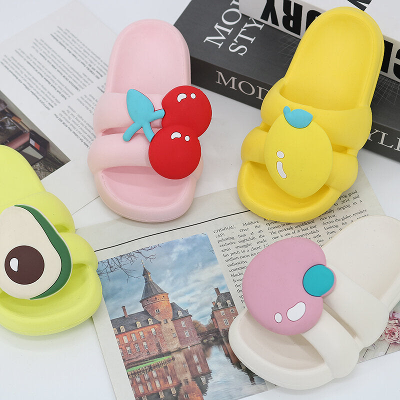 Pantofole rosa per bambini di frutta taglia 34-35