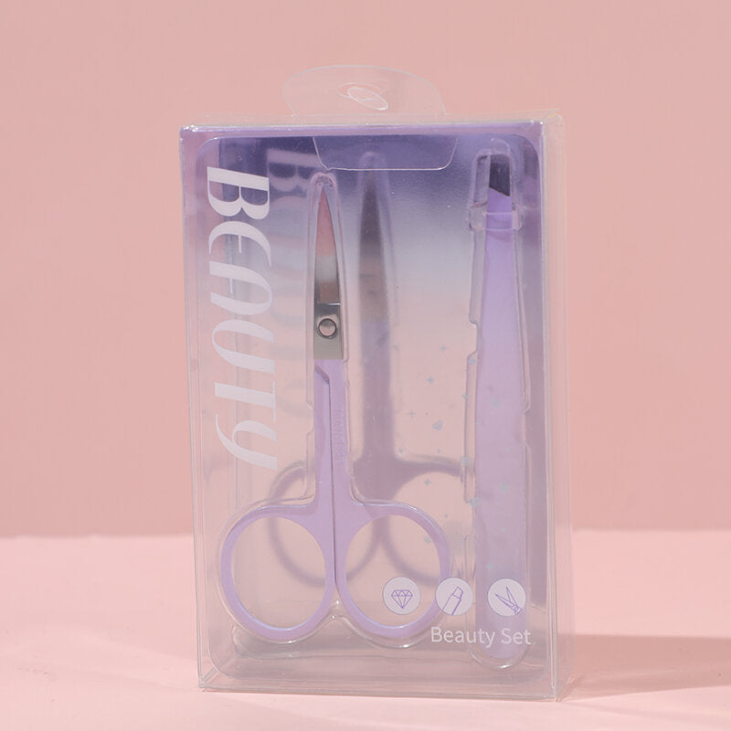 Set combinato di strumenti di sopracciglia sottili 2pcs