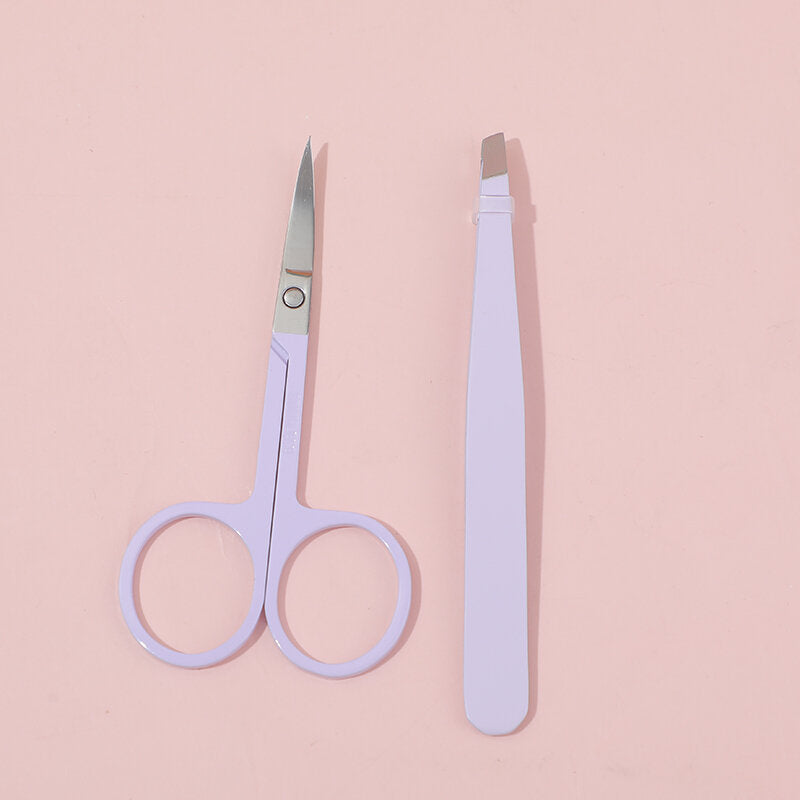 Set combinato di strumenti di sopracciglia sottili 2pcs