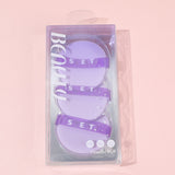 PIUMINO di POLVERE Stella in movimento cuscino d'aria polvere puff 3pcs