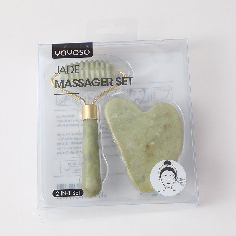 Set di massaggiatori di giada