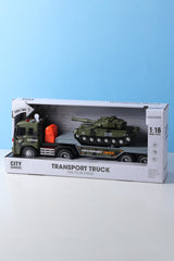 1:16 Trattore militare sonoro e veicolo leggero (inclusa batteria AG13 da 3 pezzi)