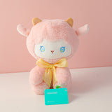 Peachy simpatico agnello rosa peluche bambola-21cm