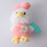 Bambola di peluche rosa a forma di tuorlo d'uovo-21 cm