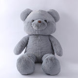 Semplice cuscino di peluche dell'orso grigio-65cm