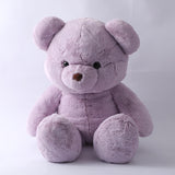 Semplice orsetto viola, cuscino di peluche 65cm