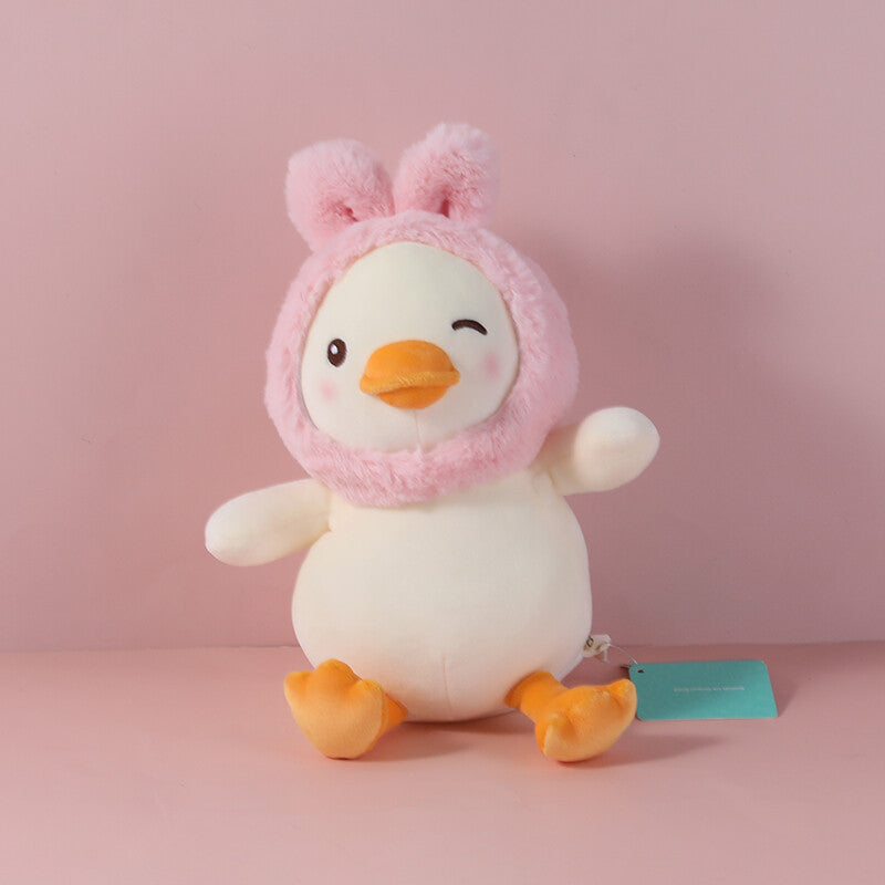 Cappello caldo inverno anatroccolo peluche bambola-20cm