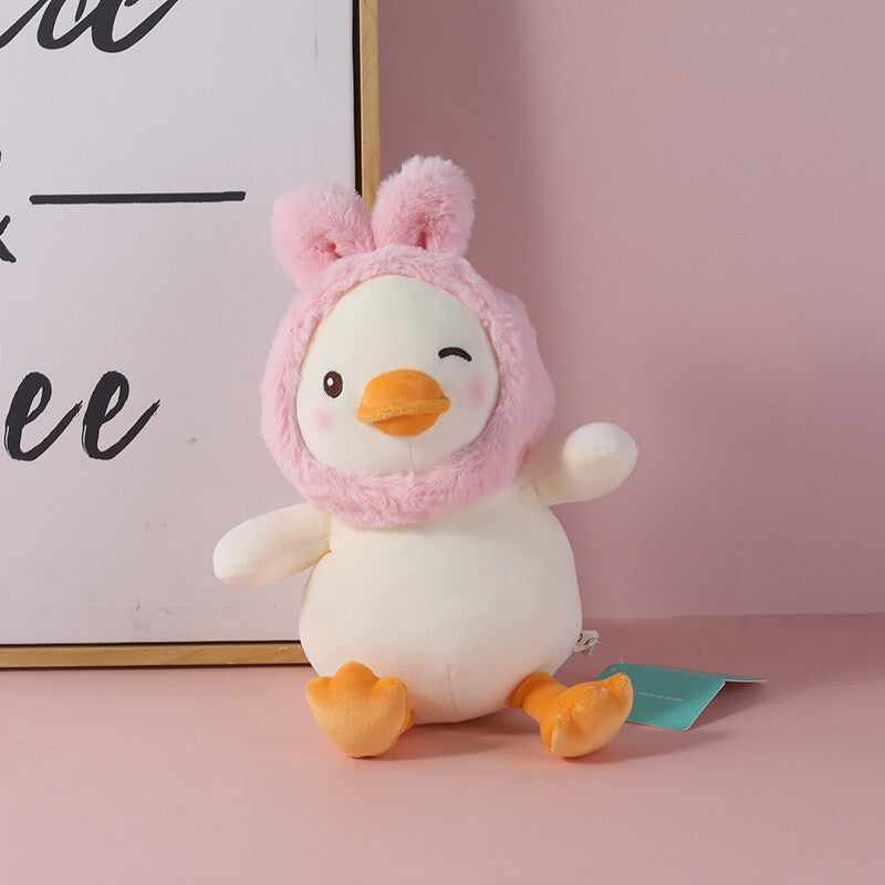 Cappello caldo inverno anatroccolo peluche bambola-20cm