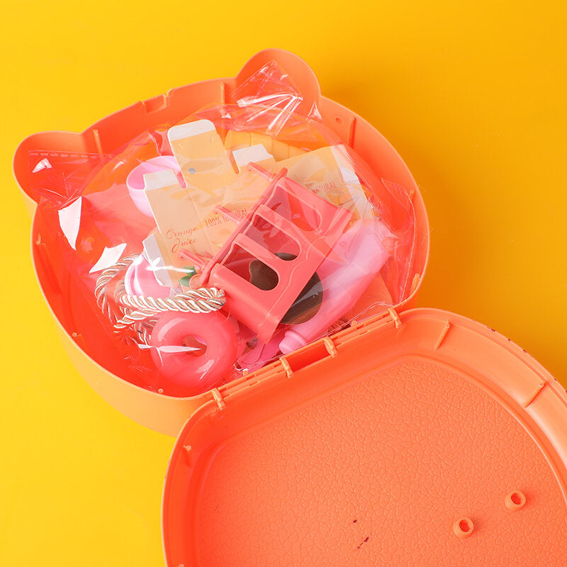 Carino gatto dessert stoccaggio borsa a tracolla giocattolo