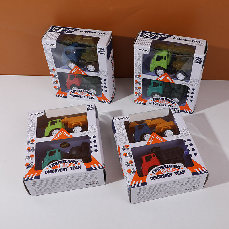 Veicolo ingegneristico estraibile set da 2 pezzi