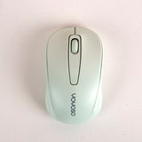 Semplice mouse da ufficio senza fili - verde