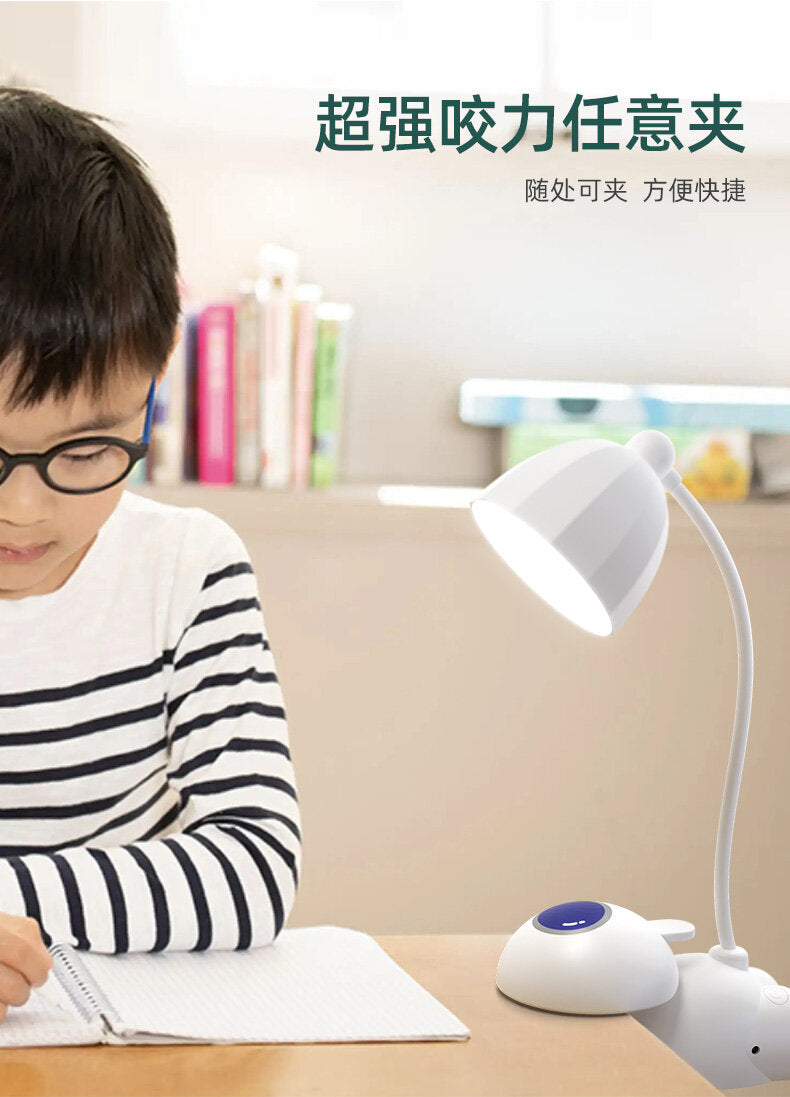 Lampada astronauta con clip - bianco