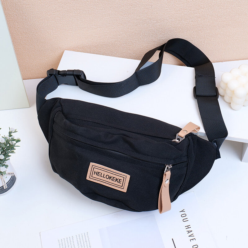 Borsa a tracolla con linee semplici