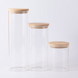 Vaso di vetro per la conservazione-1300ml