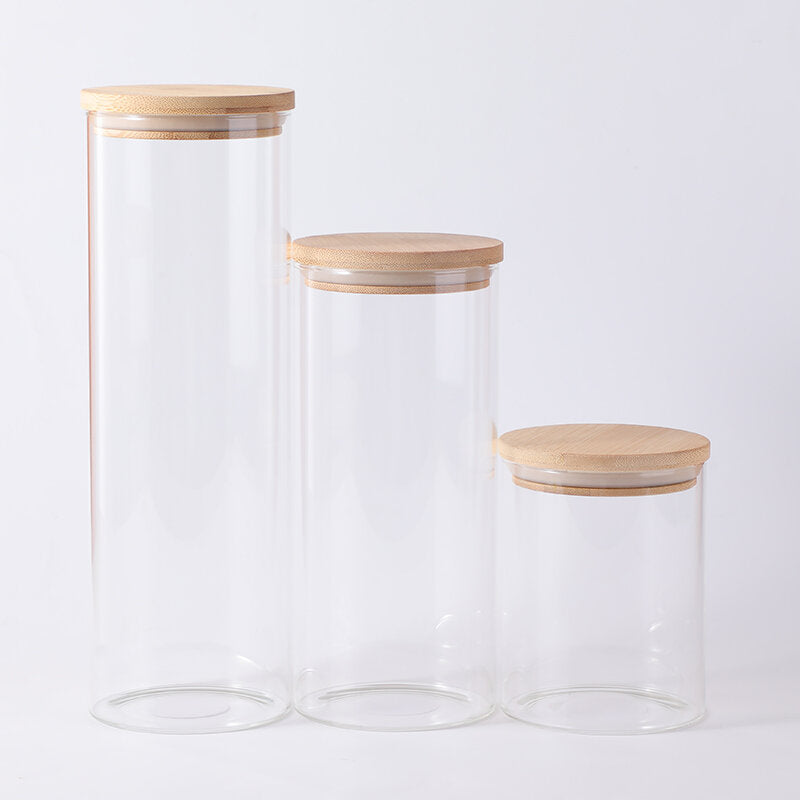 Vaso di vetro per la conservazione-1300ml